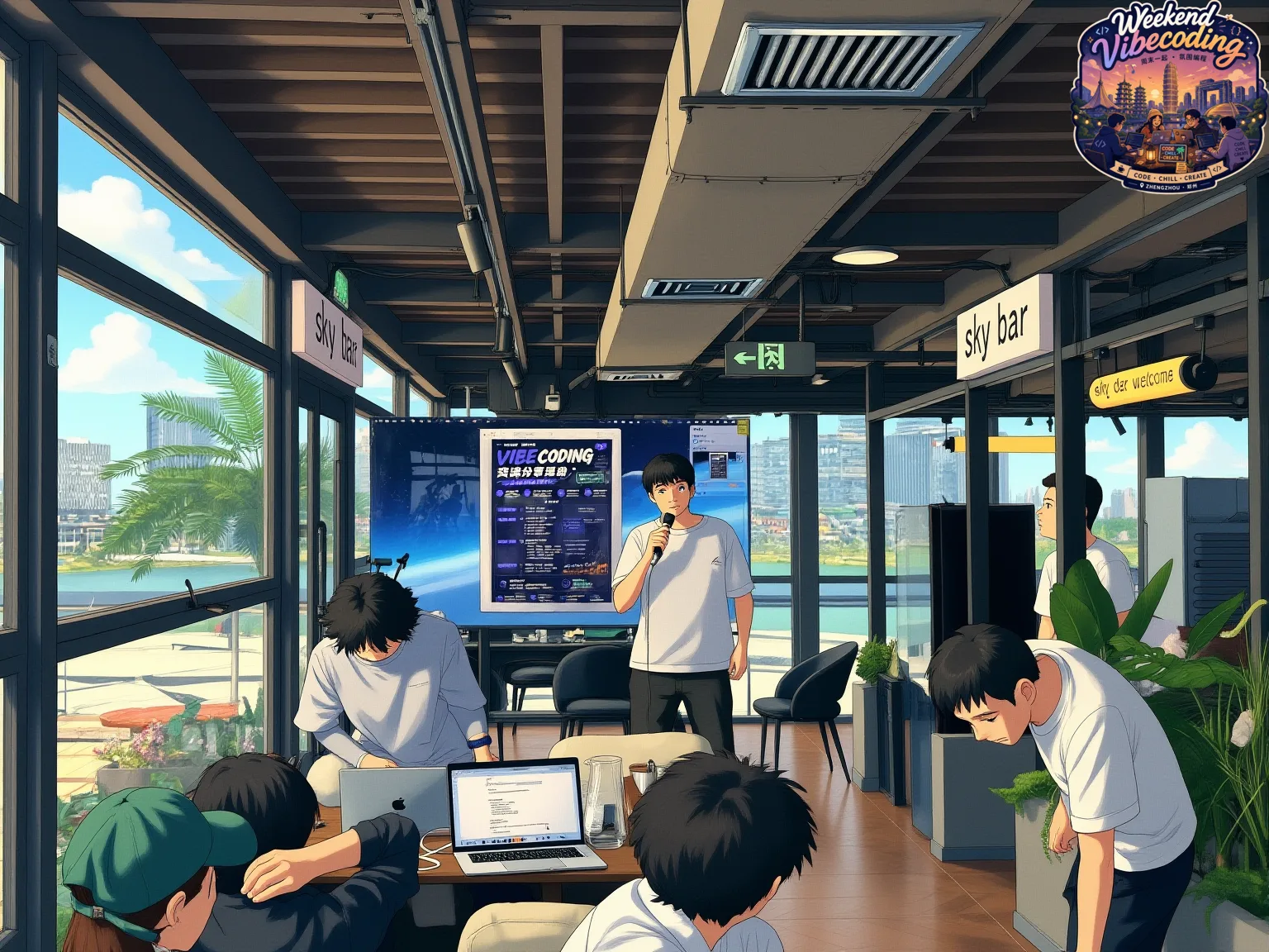 周末AI Coding第三期现场照片 2